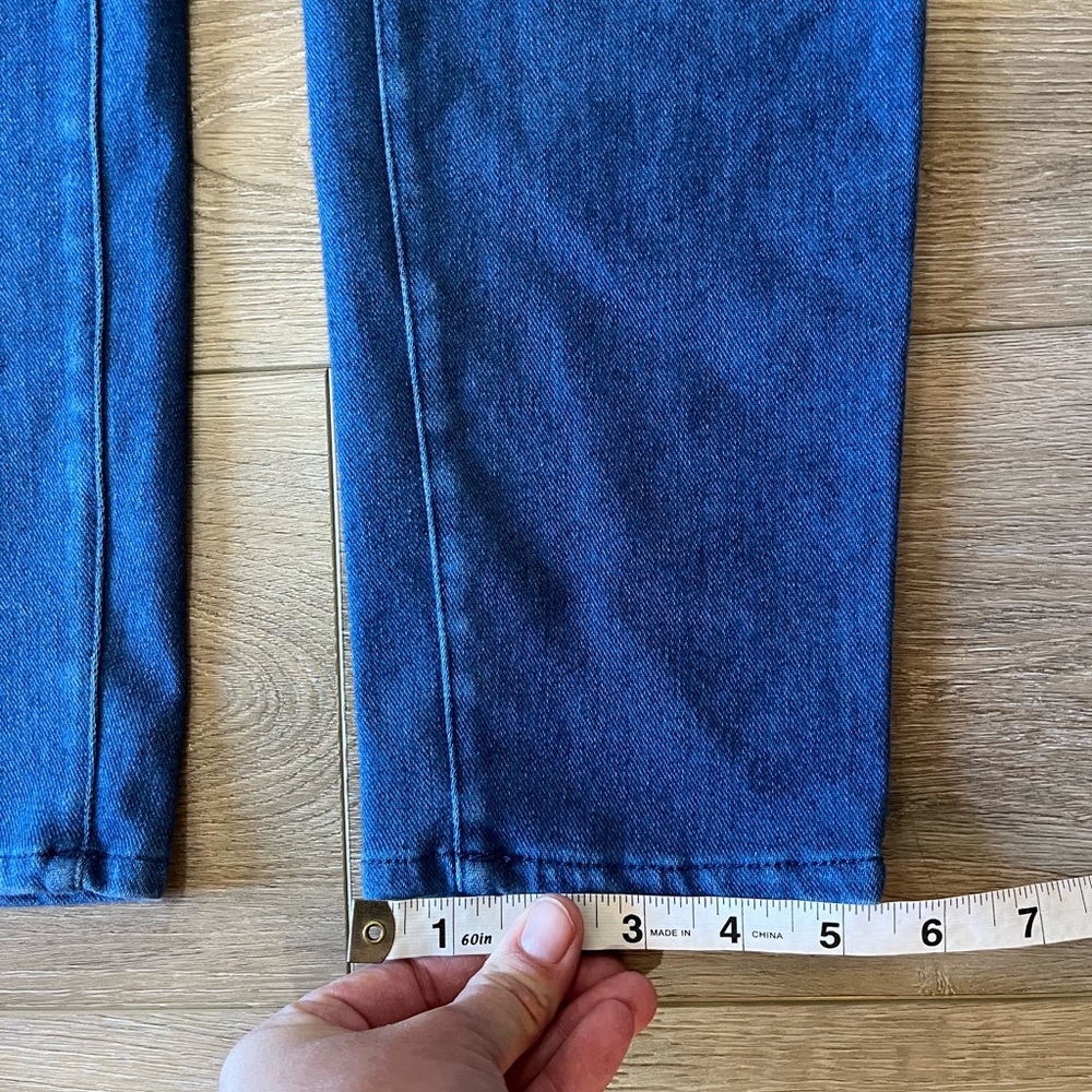 Rachel Zoe 2xl Classic Blue legging stretch Straight Jeans - Picture 8 of 9